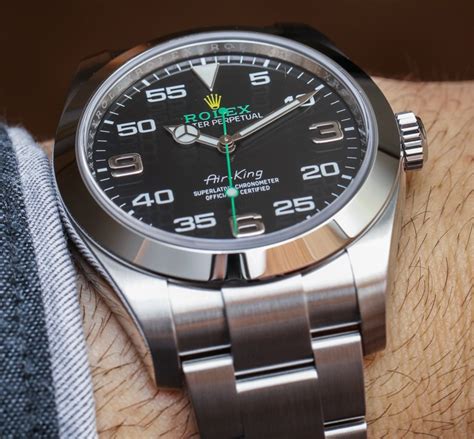 rolex air king 2016 prix|Rolex Air-King price chart.